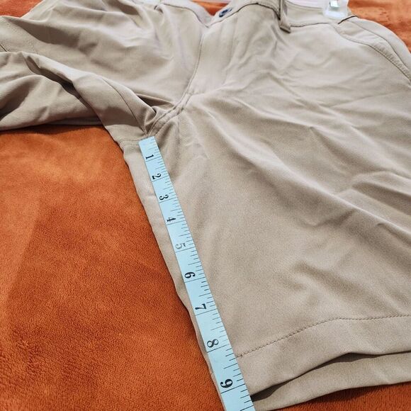 Magellan Shorts For Men Size 30 Khaki Color Water Repellent Fish Gear Summer - Picture 6 of 11